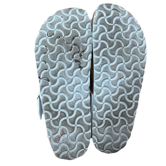 Birkenstock Light Blue T-Strap Women's Sandals Size 37 (240) - Picture 4 of 5